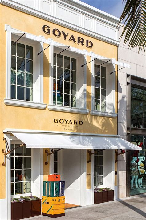 goyard beverly hills|where to buy goyard online.